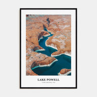 Lake Powell Portrait Color Poster