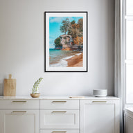 Lake Superior Photo Color Poster