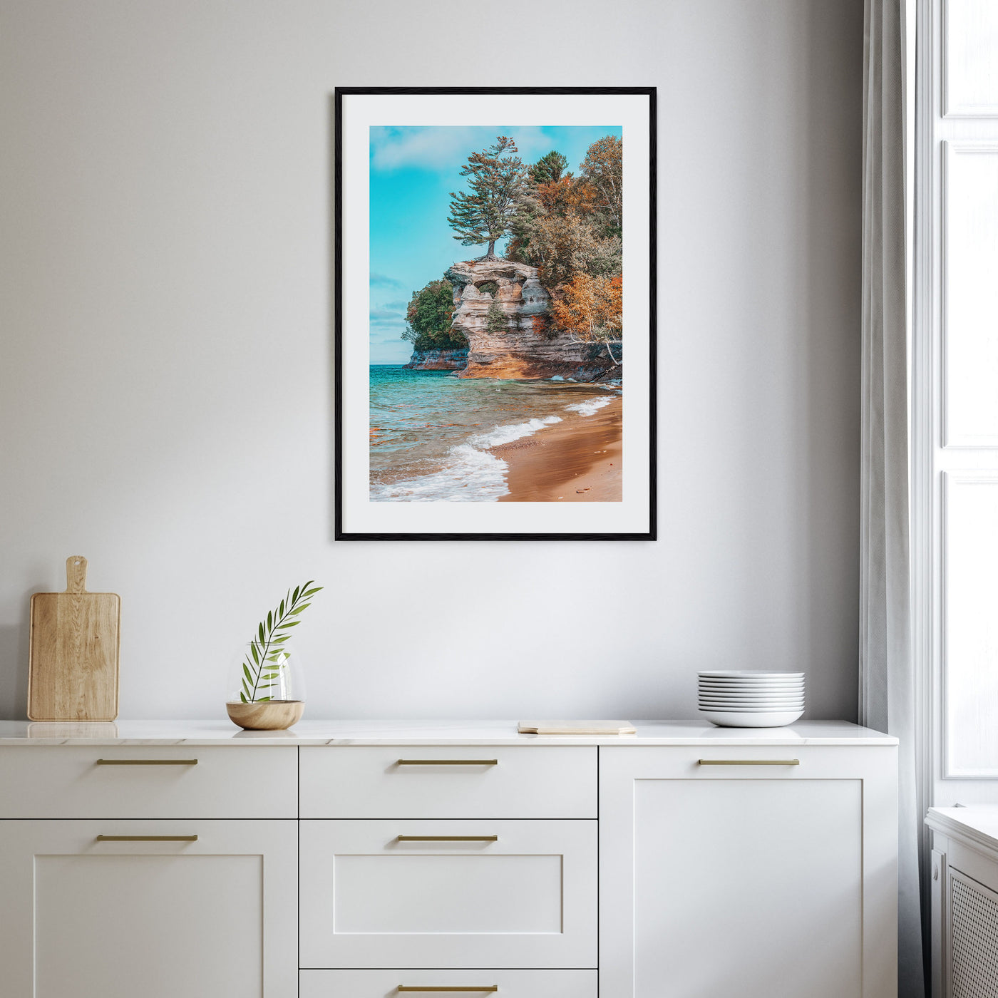 Lake Superior Photo Color Poster