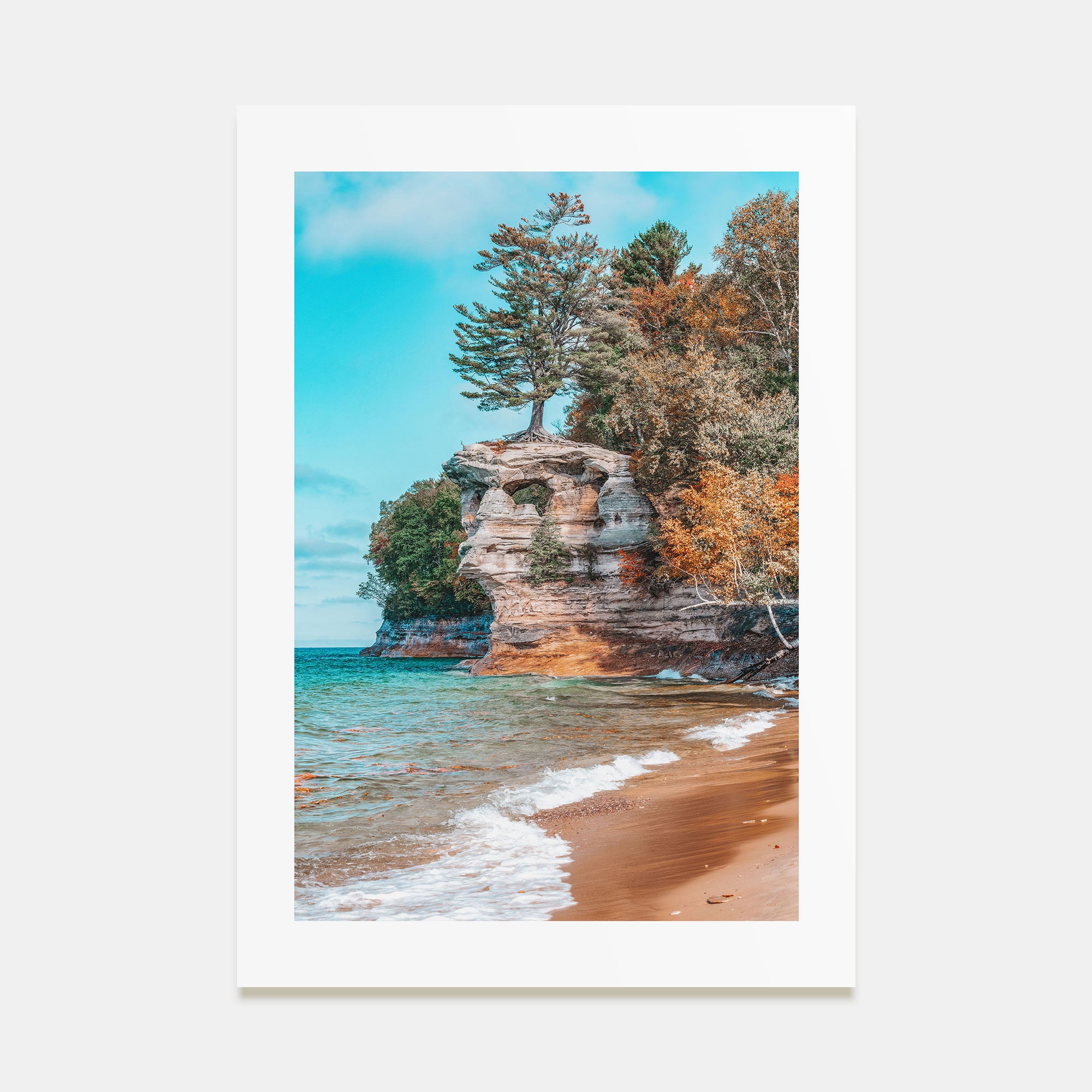 Lake Superior Photo Color Poster
