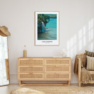 Lake Superior Portrait Color Poster
