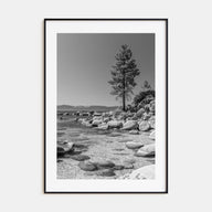 Lake Tahoe Photo B&W No 2 Poster