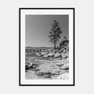 Lake Tahoe Photo B&W No 2 Poster