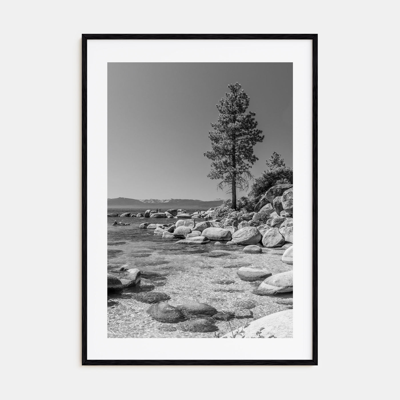 Lake Tahoe Photo B&W No 2 Poster