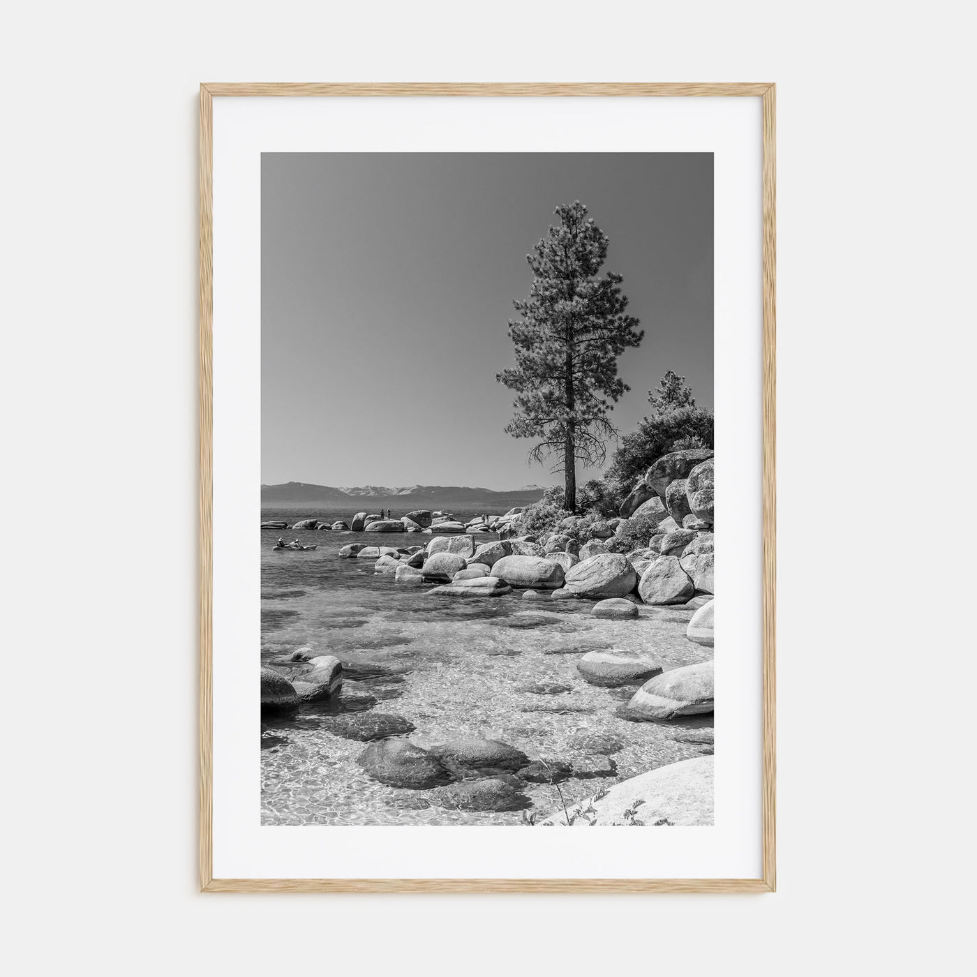 Lake Tahoe Photo B&W No 2 Poster