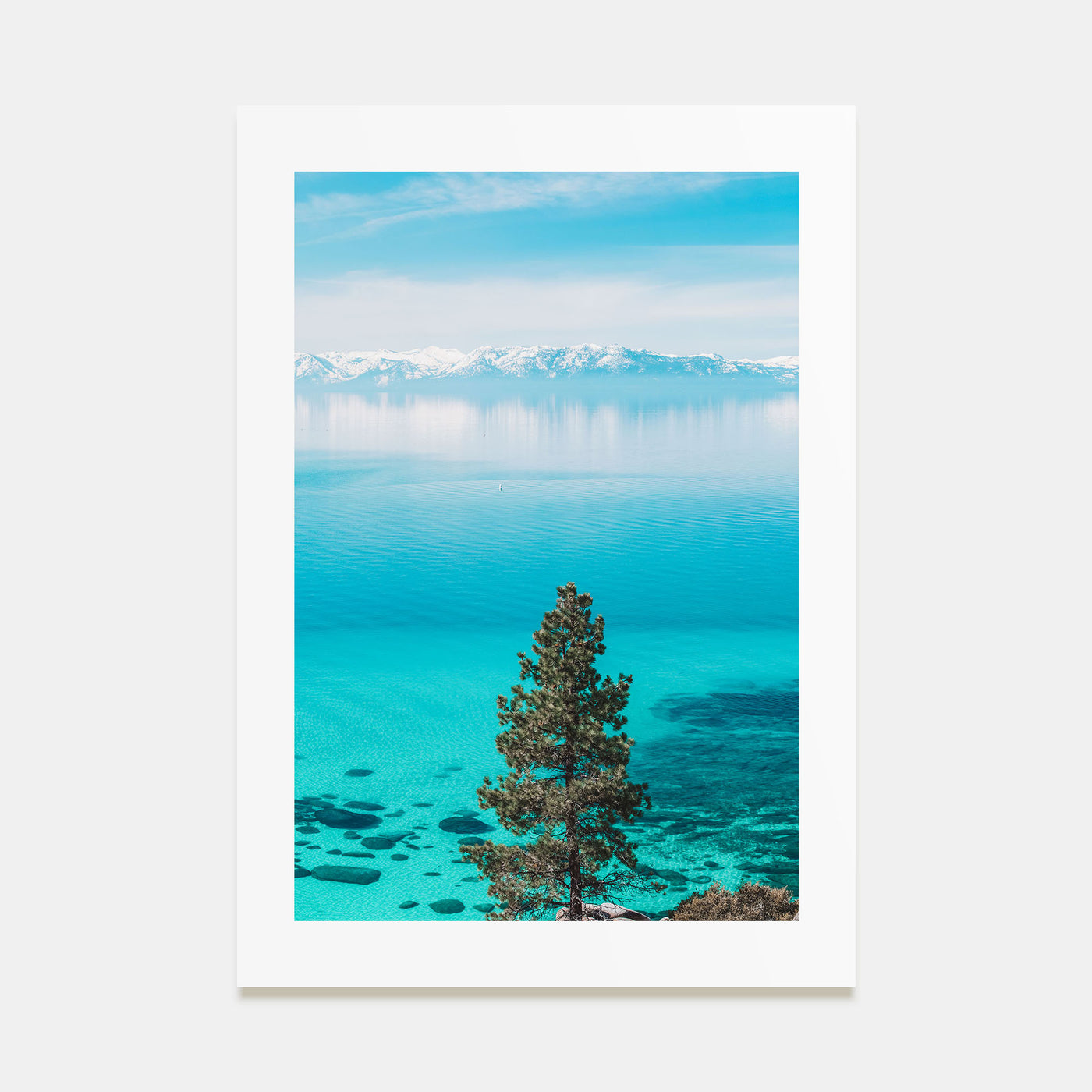 Lake Tahoe Photo Color No 1 Poster