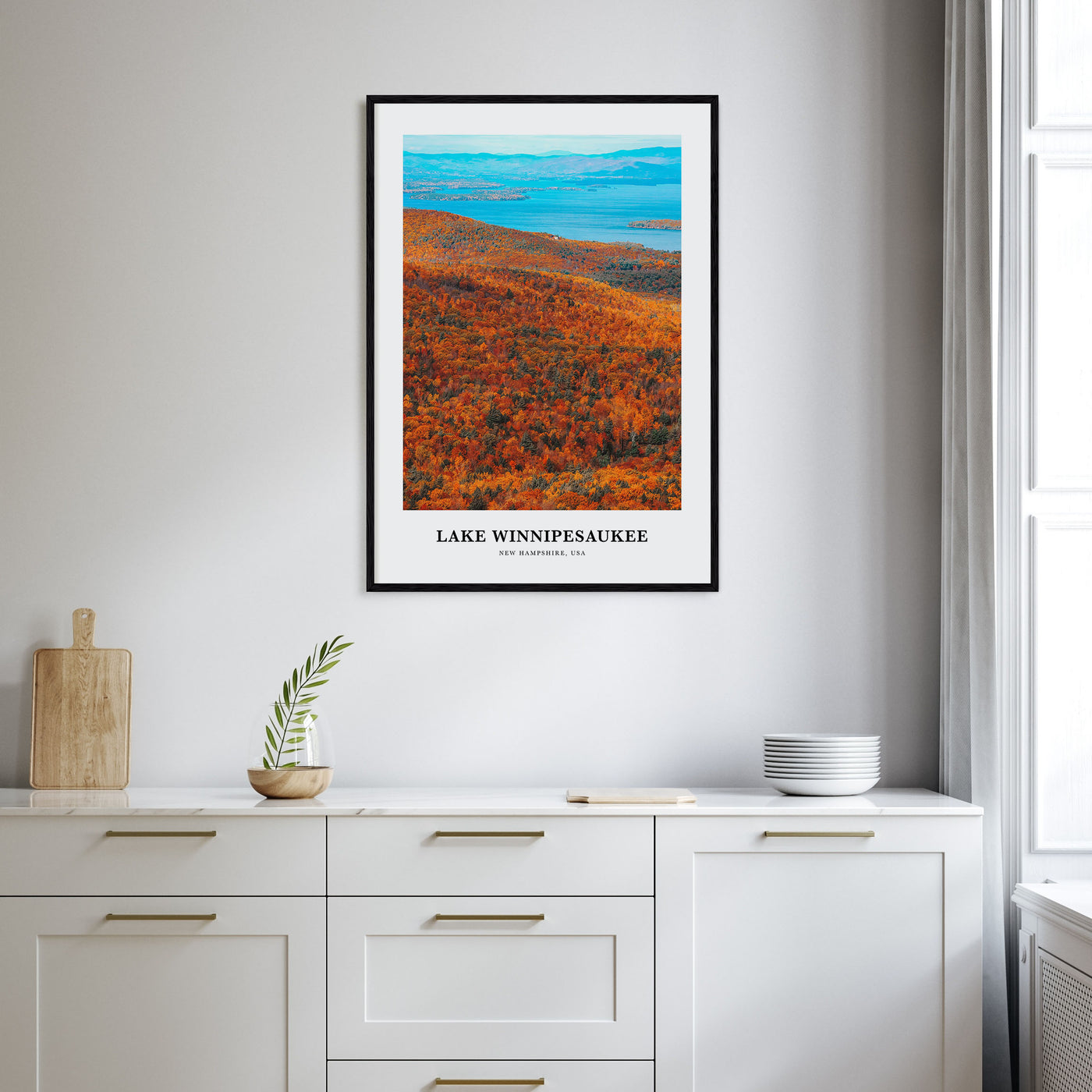Lake Winnipesaukee Portrait Color Poster