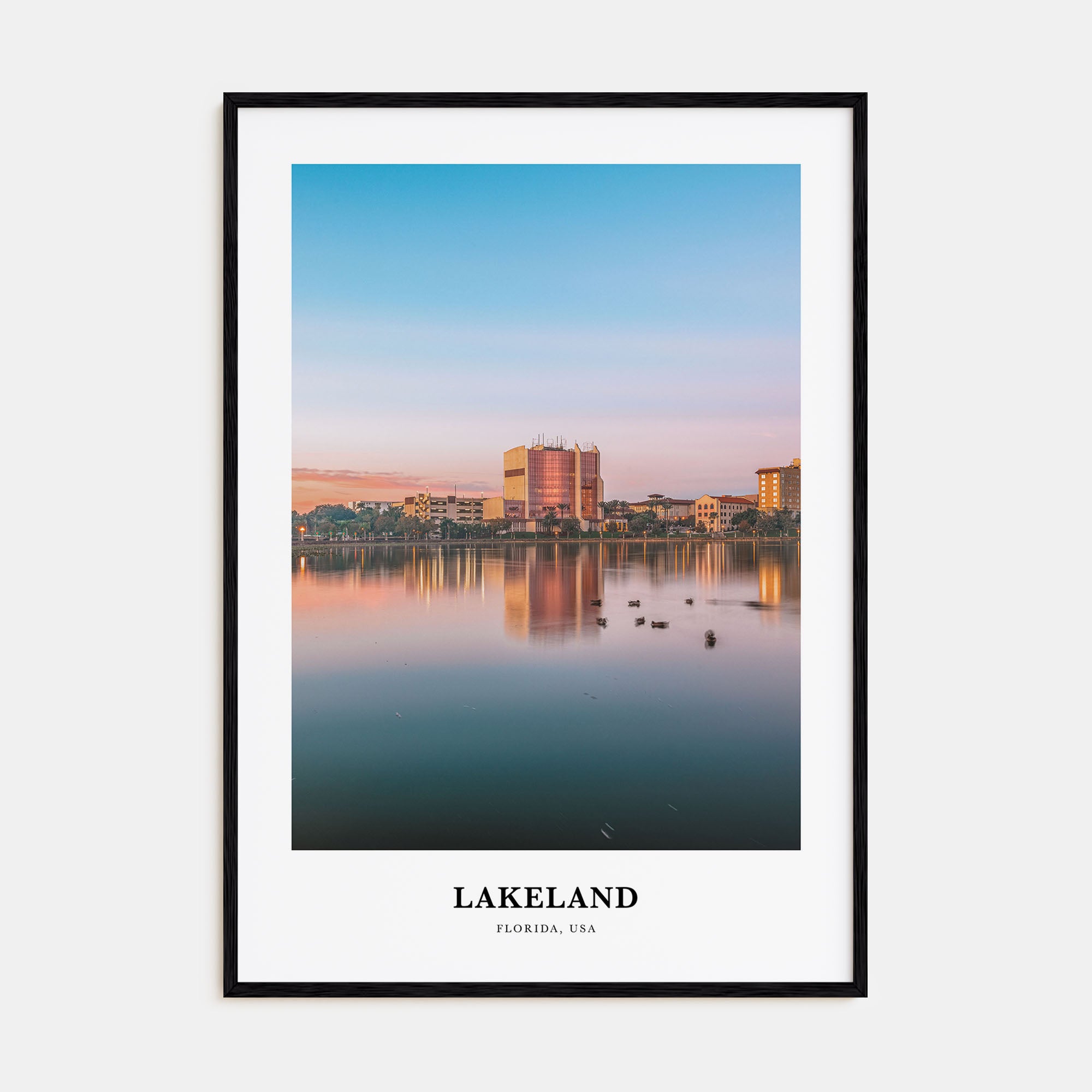 Lakeland Portrait Color Poster