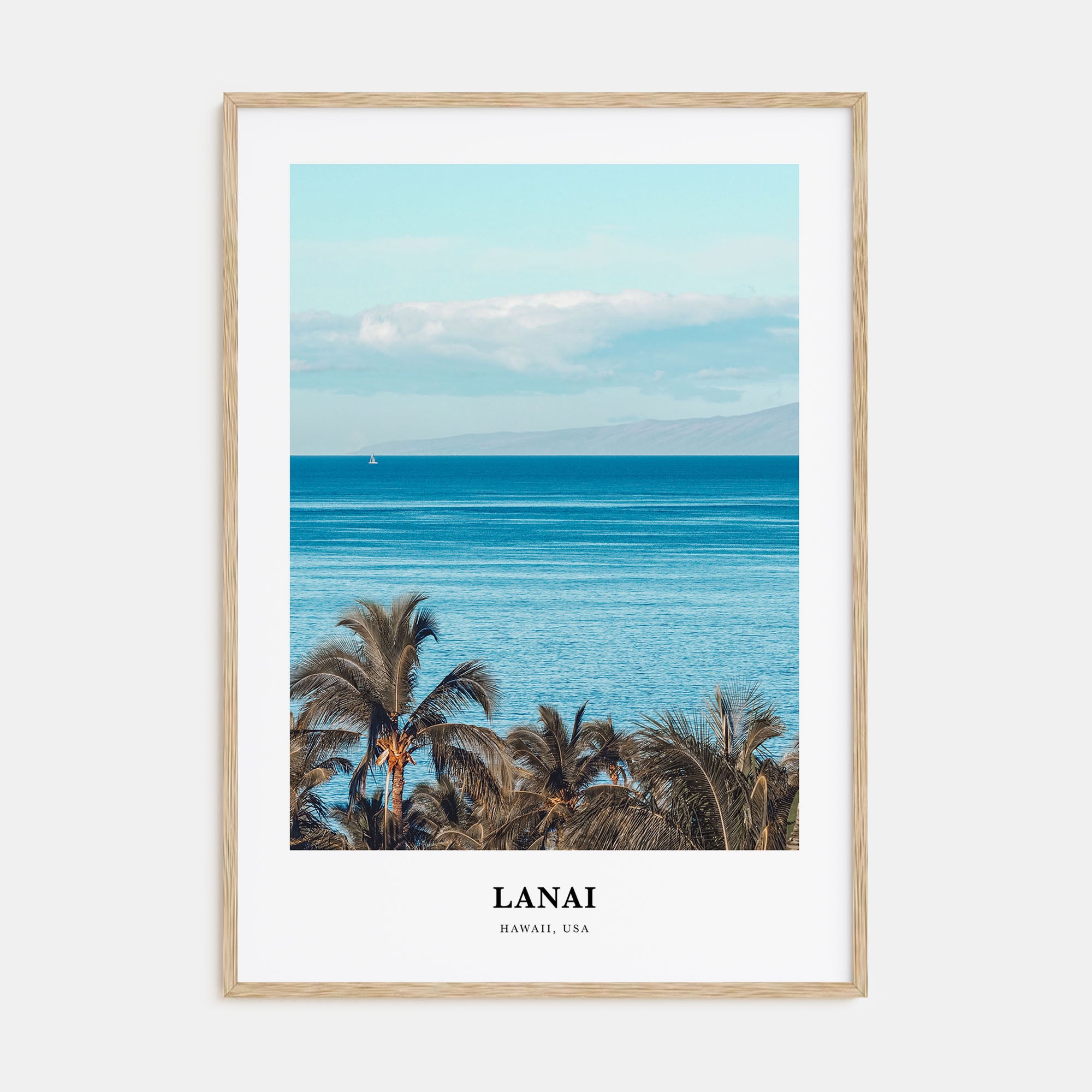 Lanai Portrait Color Poster