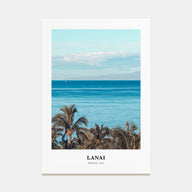 Lanai Portrait Color Poster