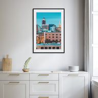 Lansing Photo Color Poster