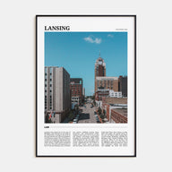 Lansing Travel Color No 2 Poster