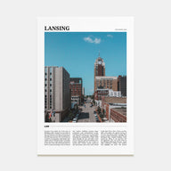 Lansing Travel Color No 2 Poster