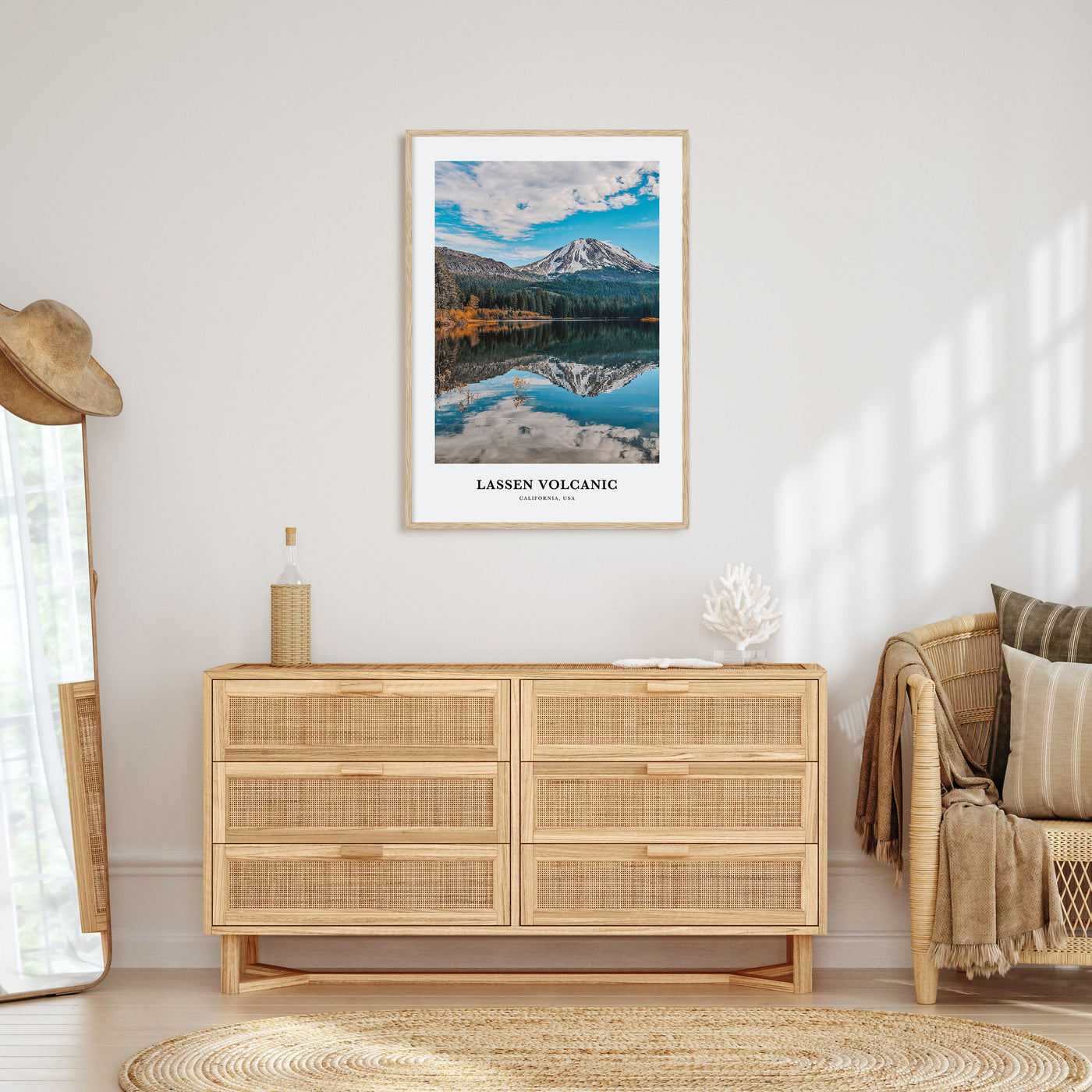 Lassen Volcanic National Park Portrait Color Poster