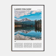 Lassen Volcanic National Park Travel Color Poster