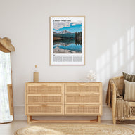 Lassen Volcanic National Park Travel Color Poster