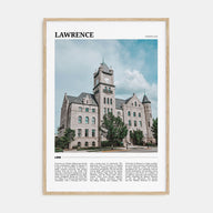 Lawrence, Kansas Travel Color Poster