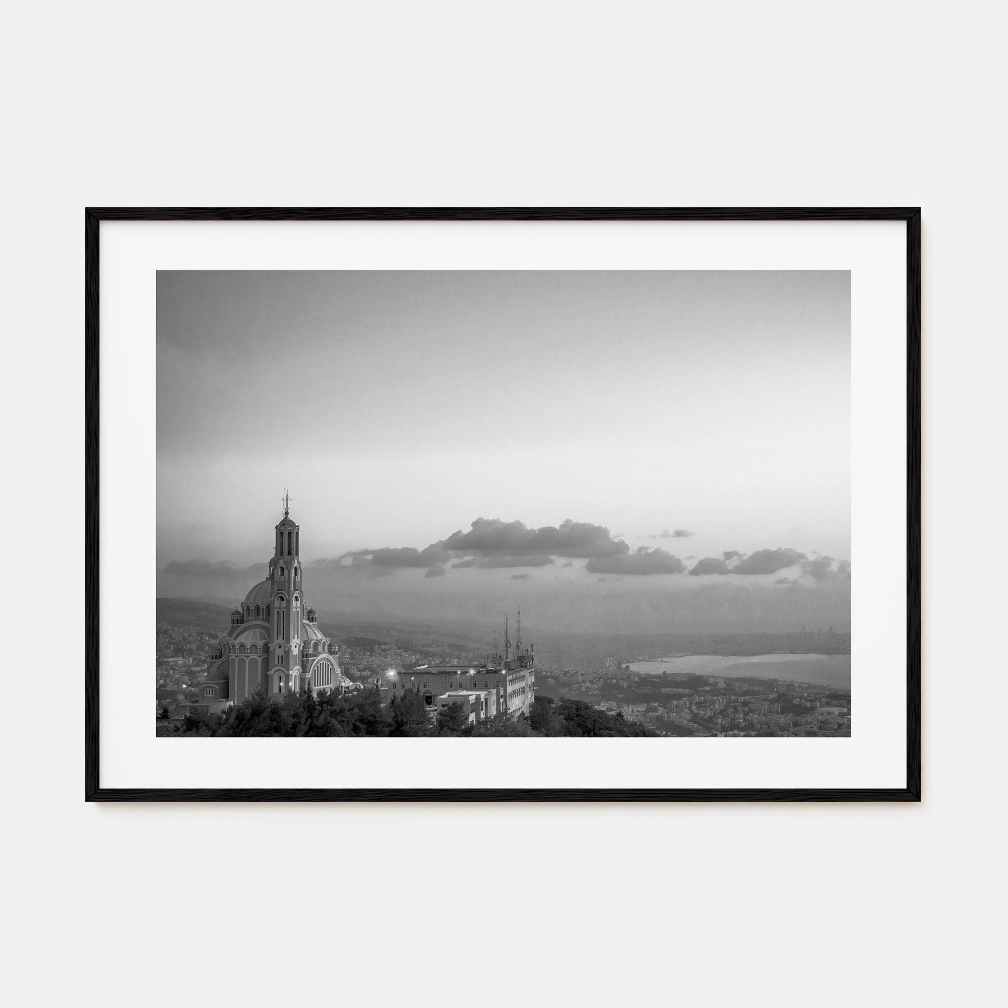 Lebanon Landscape B&W Poster