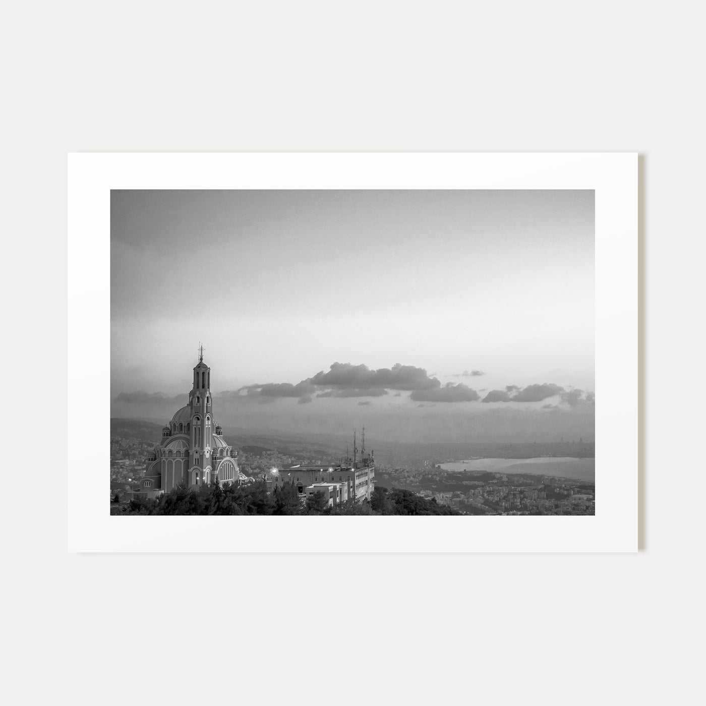 Lebanon Landscape B&W Poster