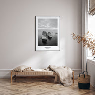 Lebanon Portrait B&W No 2 Poster