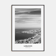 Lebanon Portrait B&W No 3 Poster