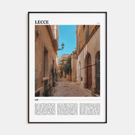 Lecce Travel Color Poster