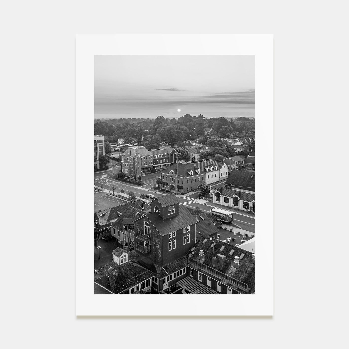 Leesburg Photo B&W Poster