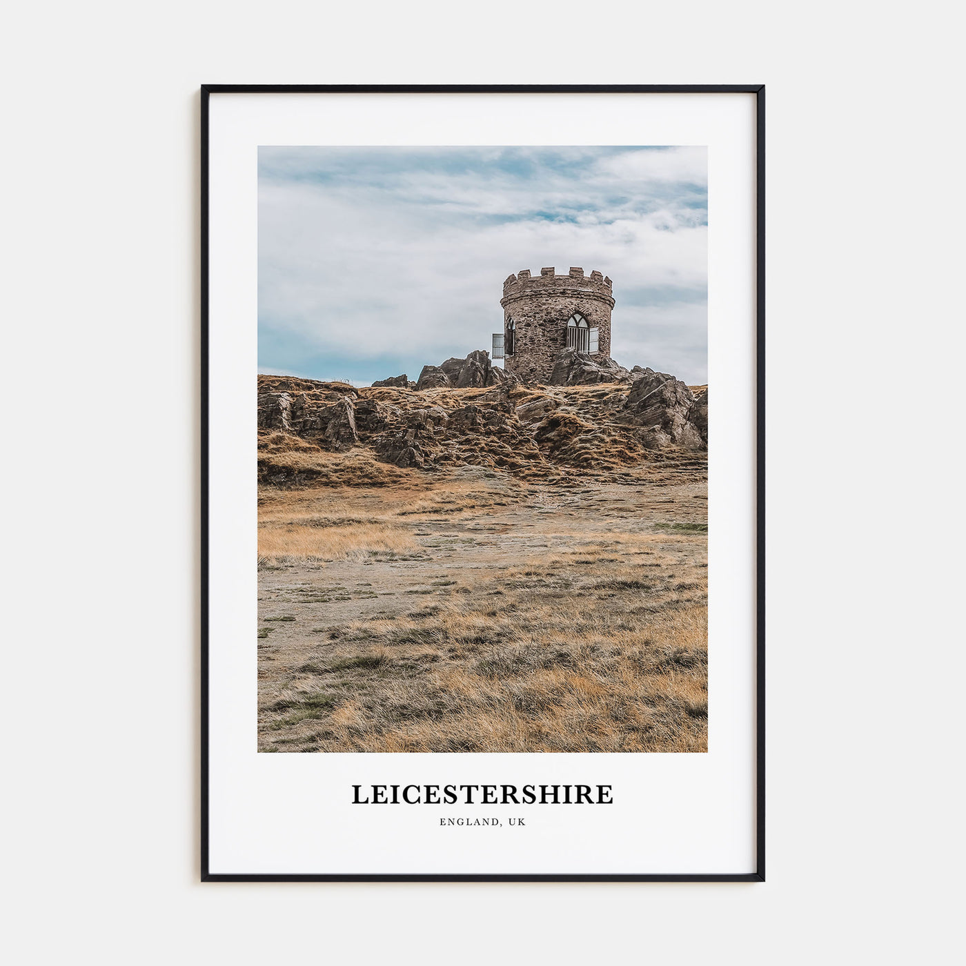 Leicestershire Portrait Color Poster