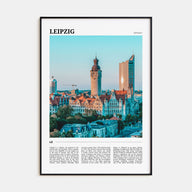 Leipzig Travel Color Poster