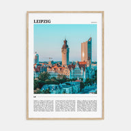 Leipzig Travel Color Poster