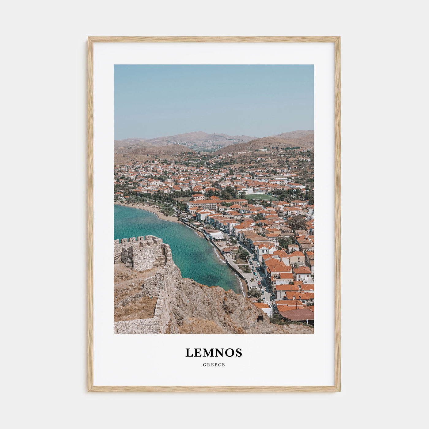Lemnos Portrait Color Poster