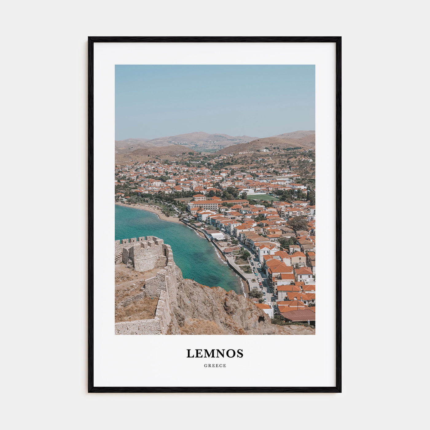 Lemnos Portrait Color Poster