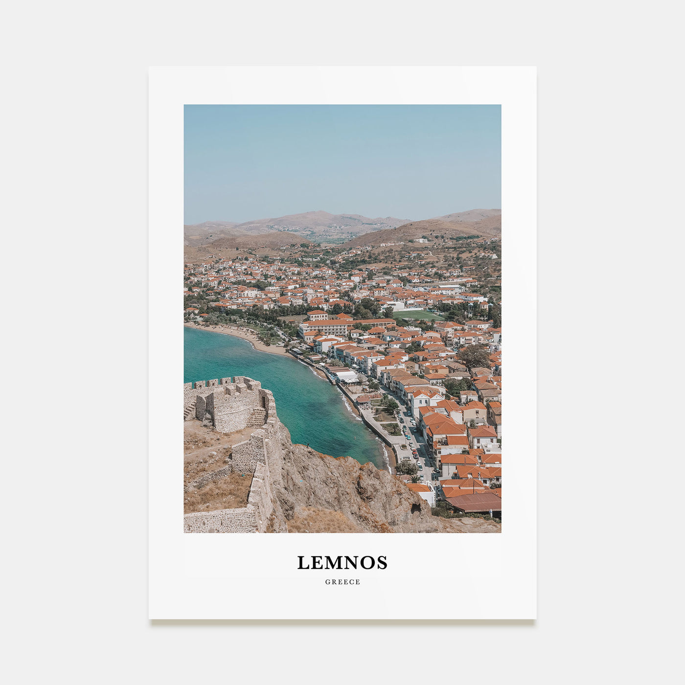Lemnos Portrait Color Poster