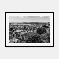 Lewes Landscape B&W Poster