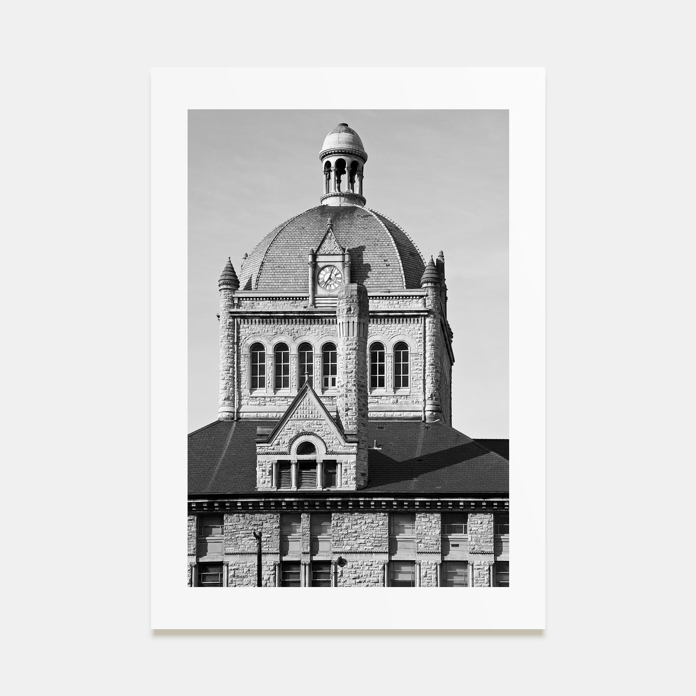 Lexington, Kentucky Photo B&W Poster