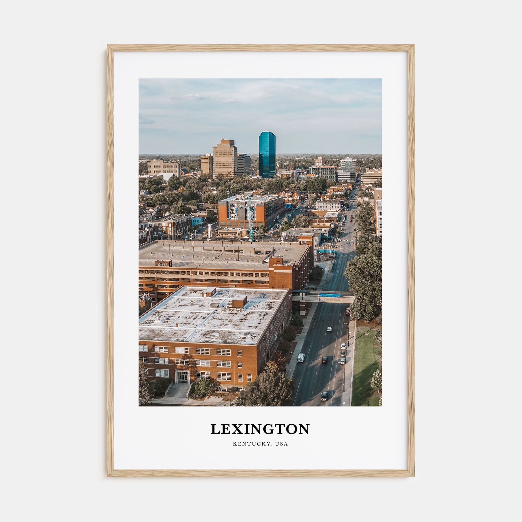 Lexington, Kentucky Portrait Color Poster
