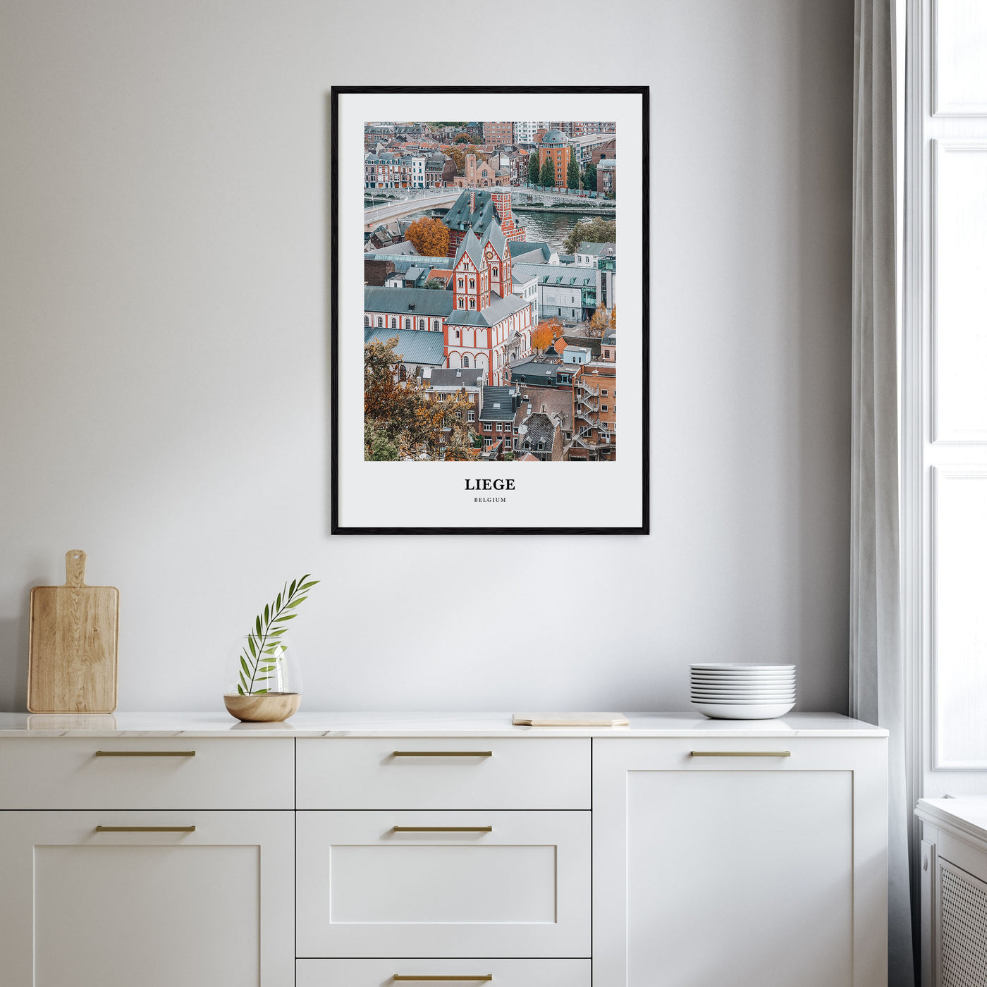 Liege Portrait Color Poster