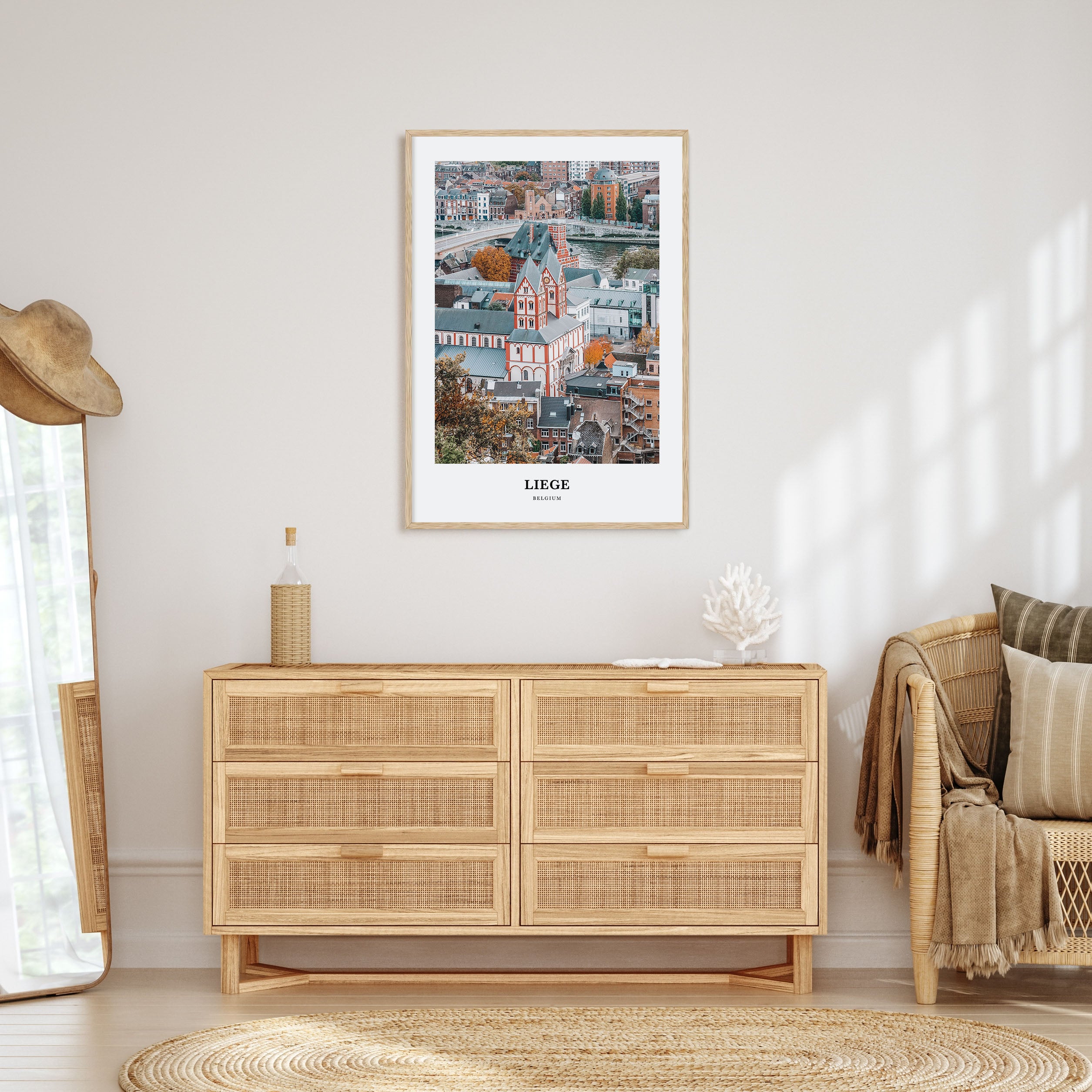 Liege Portrait Color Poster