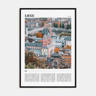 Liege Travel Color Poster
