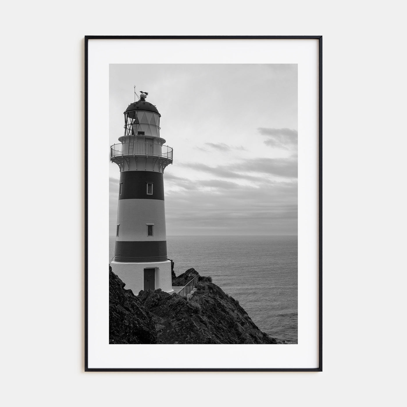 Lighthouse Photo B&W No 2 Poster