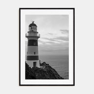 Lighthouse Photo B&W No 2 Poster