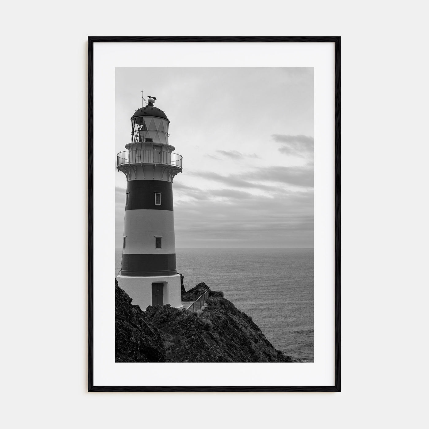 Lighthouse Photo B&W No 2 Poster
