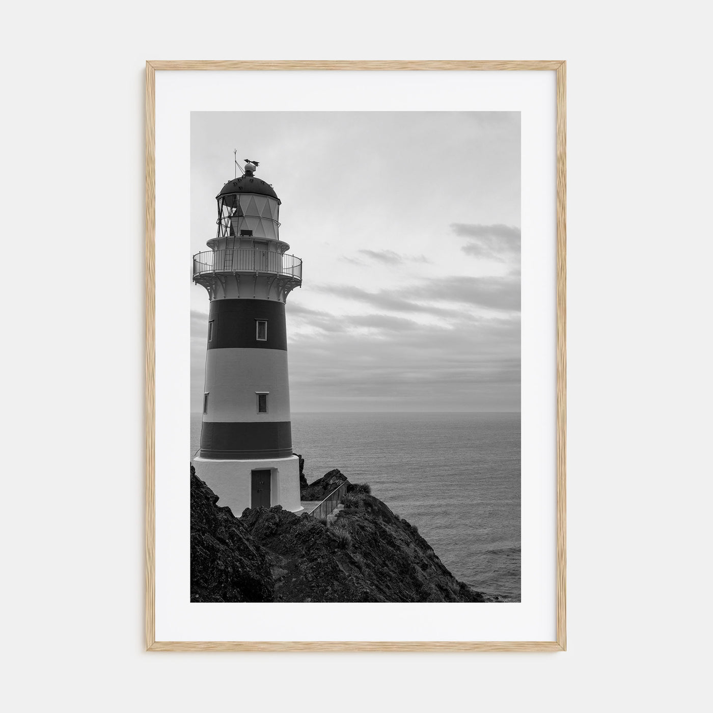Lighthouse Photo B&W No 2 Poster