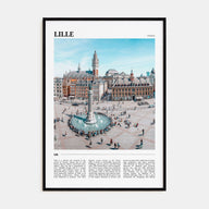 Lille Travel Color Poster
