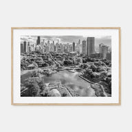Lincoln Park Landscape B&W Poster