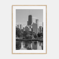 Lincoln Park Photo B&W Poster