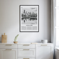 Lincoln Park Travel B&W No 1 Poster