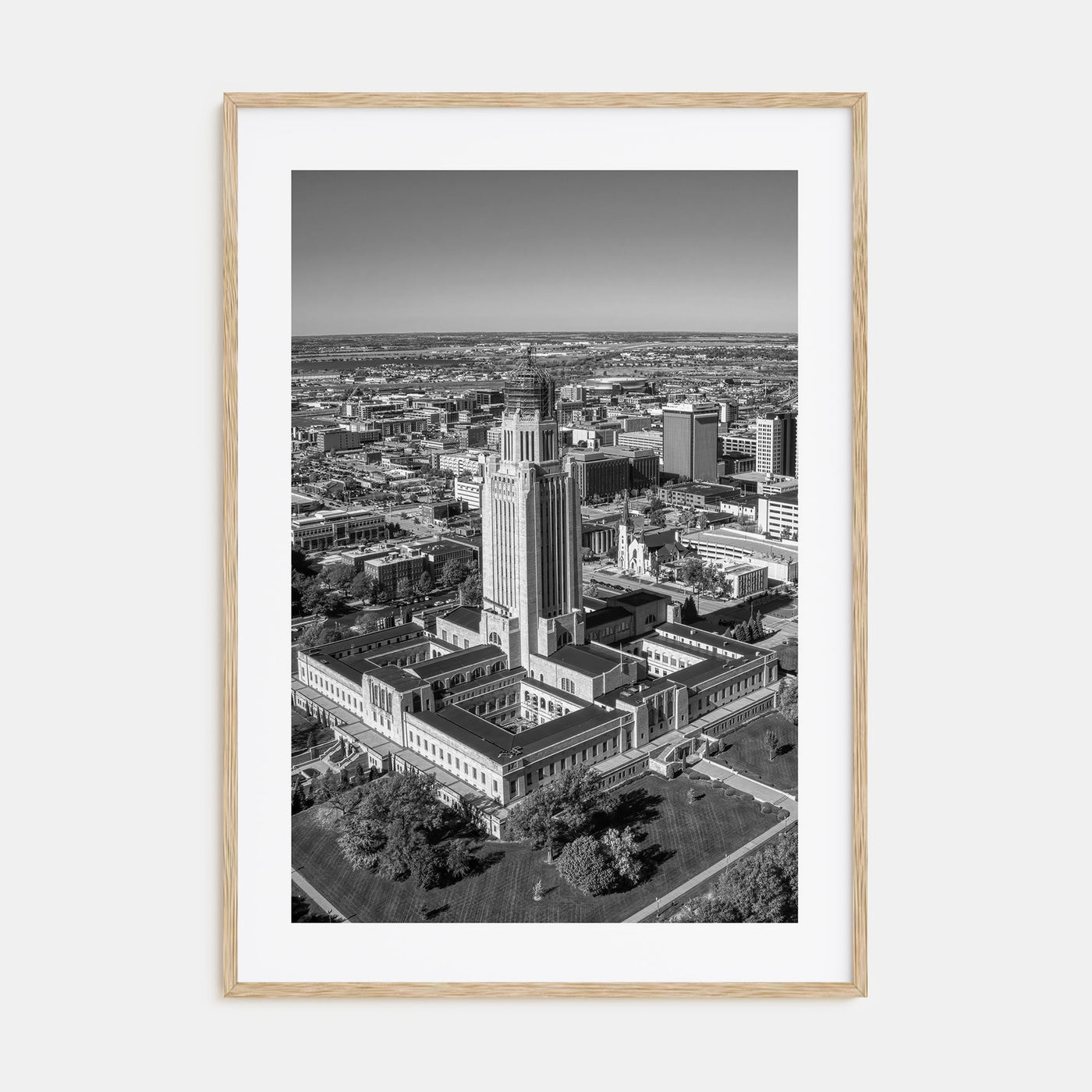 Lincoln Photo B&W Poster