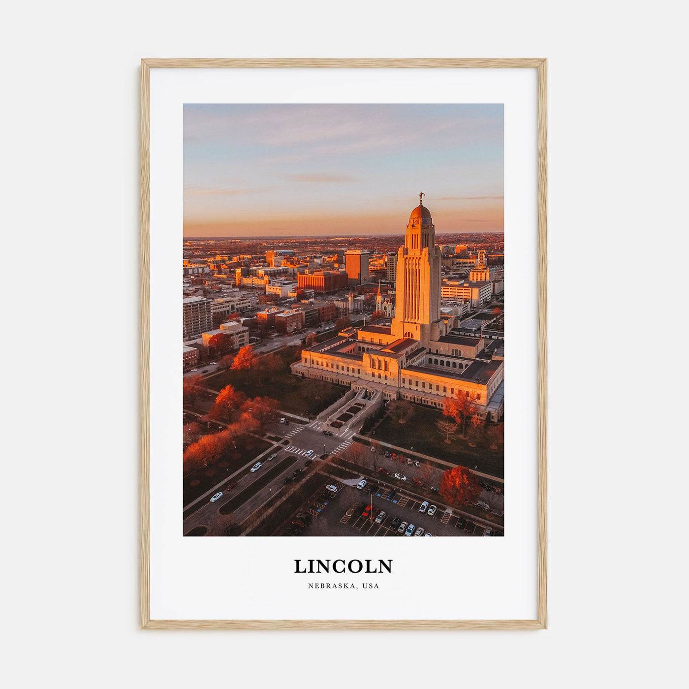 Lincoln Portrait Color Poster