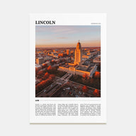Lincoln Travel Color Poster